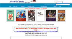 Desktop Screenshot of immortalbooks.com.au